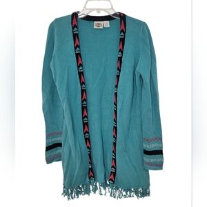 ROD'S Western Wear Knit Cardigan Medium